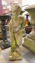 A concrete garden figure of Venus