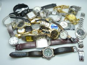 Assorted lady's and gentleman's wristwatches