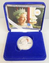 The Royal Mint, Silver Proof Crown £5 Coin, .925 silver, 28.28g