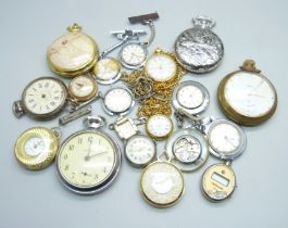 Pocket, fob and pendant watches