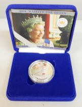 The Royal Mint, Silver Proof Crown £5 Coin, .925 silver, 28.28g