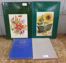 Two volumes, Classic Natural History Prints, a 1948 Silver Wedding Album and a Queen Mary Album