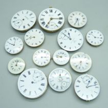 Pocket watch movements