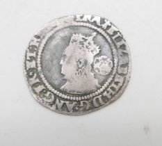 A 1571 Elizabeth I sixpence, 2.8g