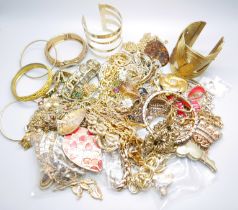 Gold plated and gold tone jewellery