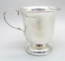 A Christening mug, Birmingham 1940, 55g