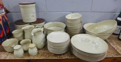 A collection of Denby Daybreak **PLEASE NOTE THIS LOT IS NOT ELIGIBLE FOR POSTING AND PACKING**