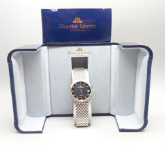 A Maurice Lacroix wristwatch, boxed