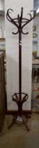 A bentwood coat stand