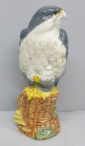 A Whyte and Mackay Peregrine Falcon Scotch Whisky decanter, sealed with contents