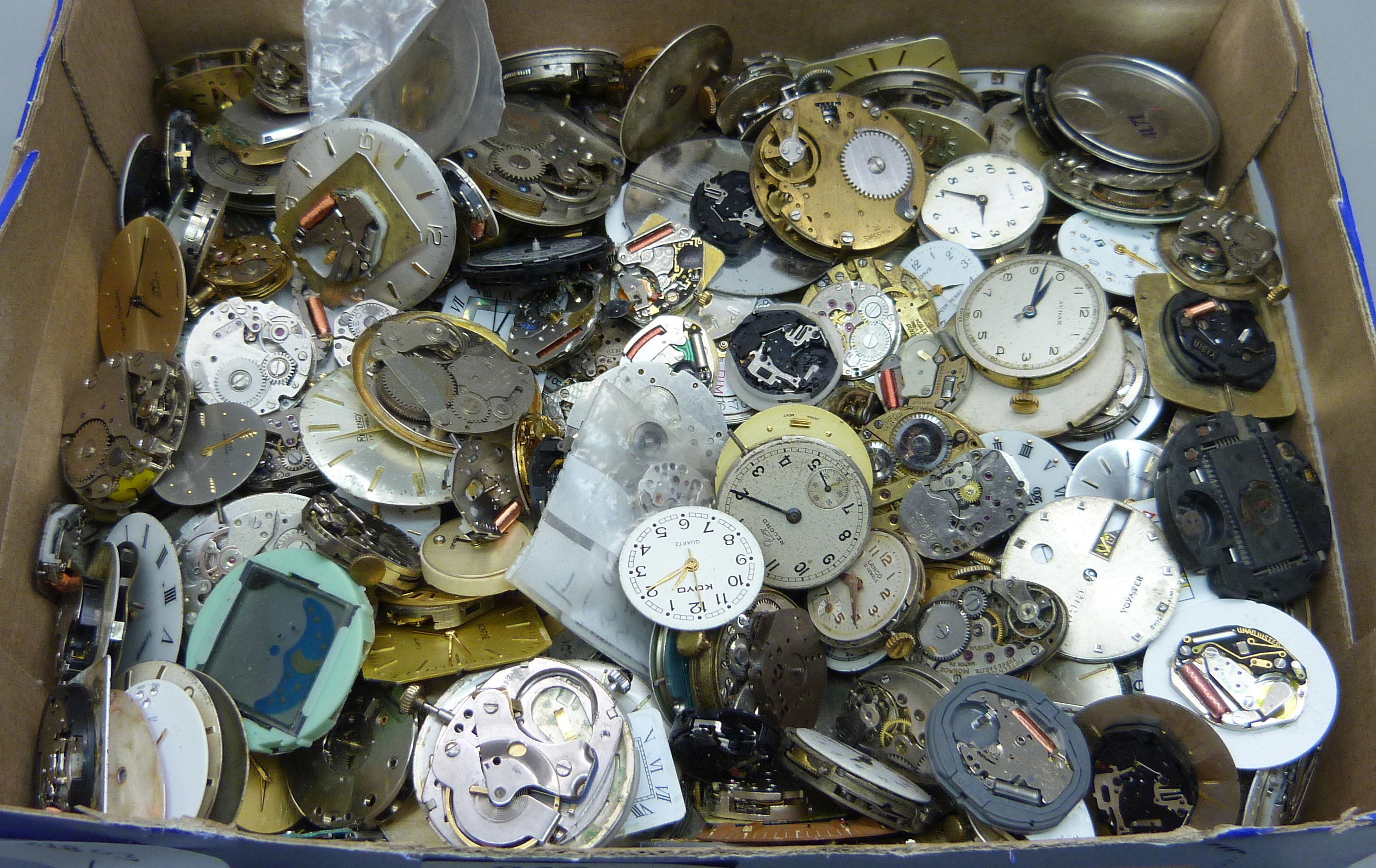 Wristwatch movements