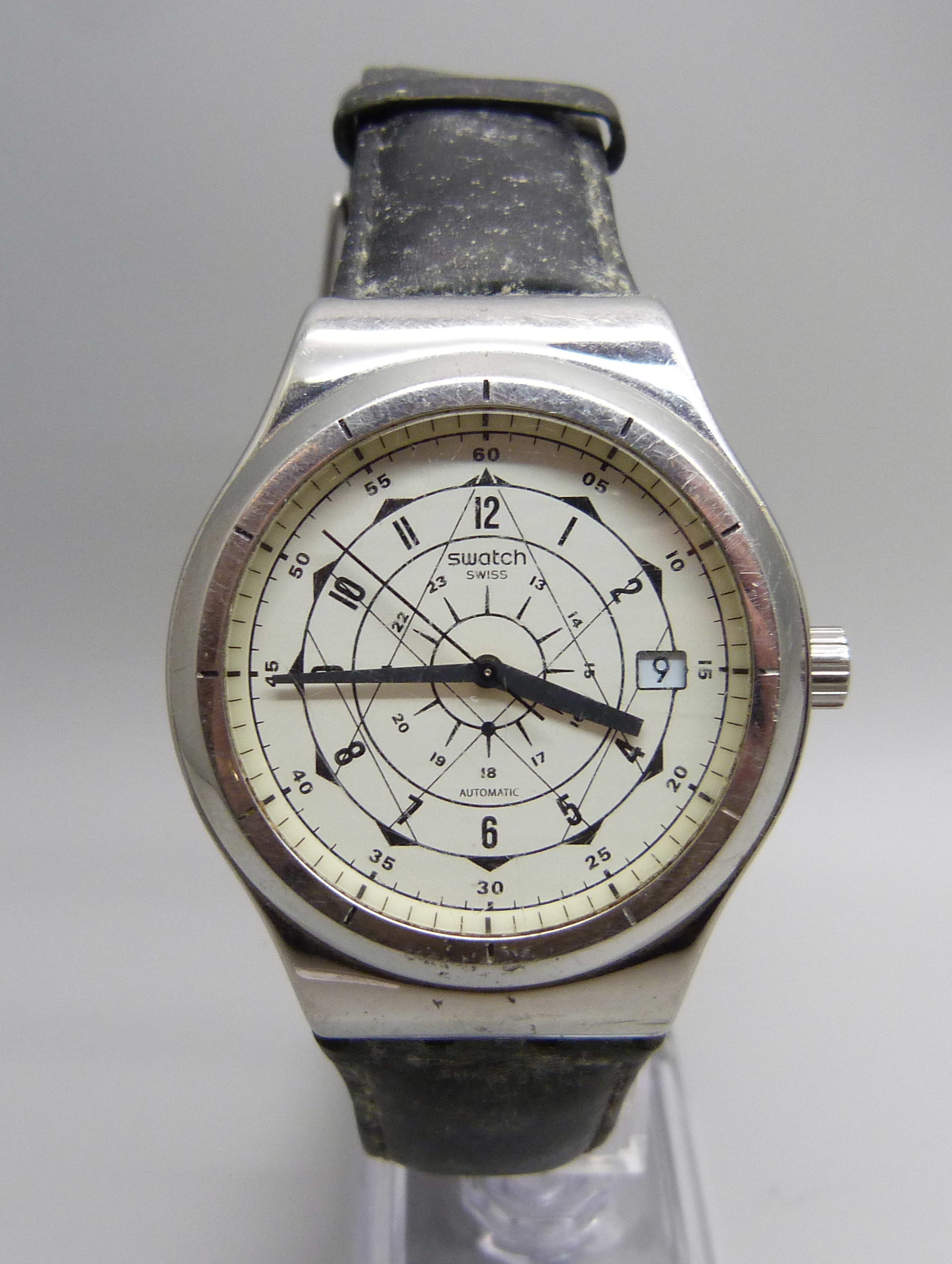 A gentleman's Swatch automatic wristwatch