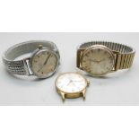Two Rotary wristwatches and a Montine wristwatch