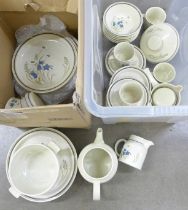 Royal Doulton Hill Top plates, a teapot, etc. **PLEASE NOTE THIS LOT IS NOT ELIGIBLE FOR POSTING AND
