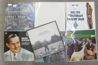 LP records including two The Beatles