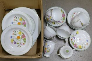 Denby Table Top Designs tea wares with floral design **PLEASE NOTE THIS LOT IS NOT ELIGIBLE FOR
