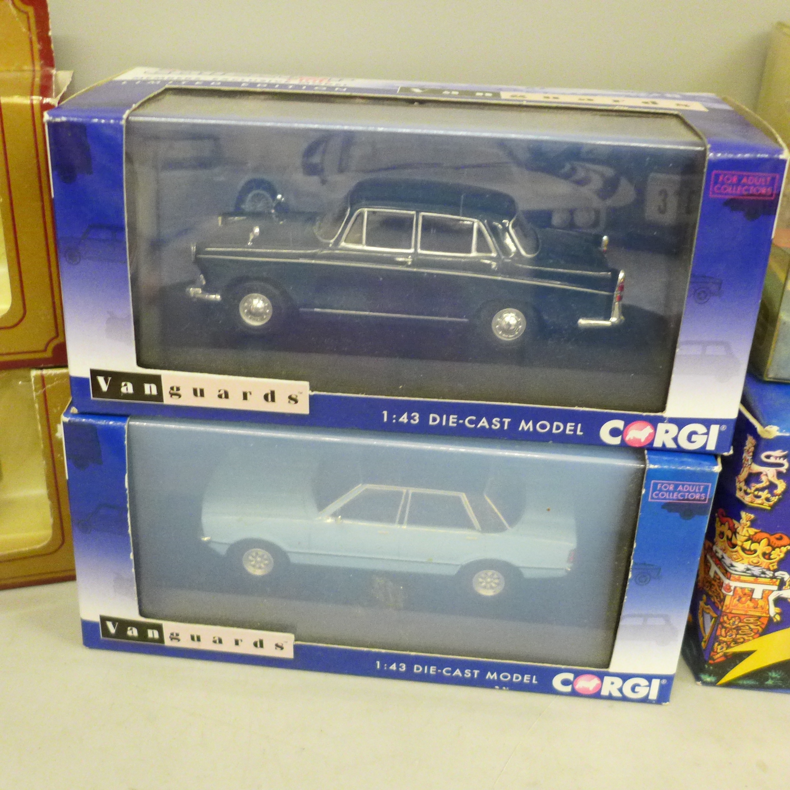 A collection of nine die-cast model vehicles; Days Gone HRH The Prince of Wales 60th Birthday Set, - Image 3 of 3
