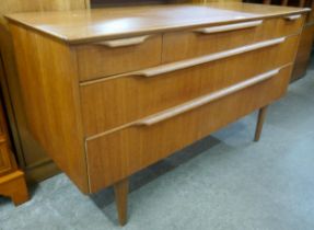 A teak sideboard