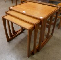 A G-Plan Quadrille teak nest of tables