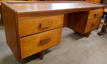 A White & Newton teak desk