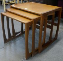 A G-Plan Quadrille teak nest of tables