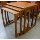 A G-Plan Quadrille teak nest of tables