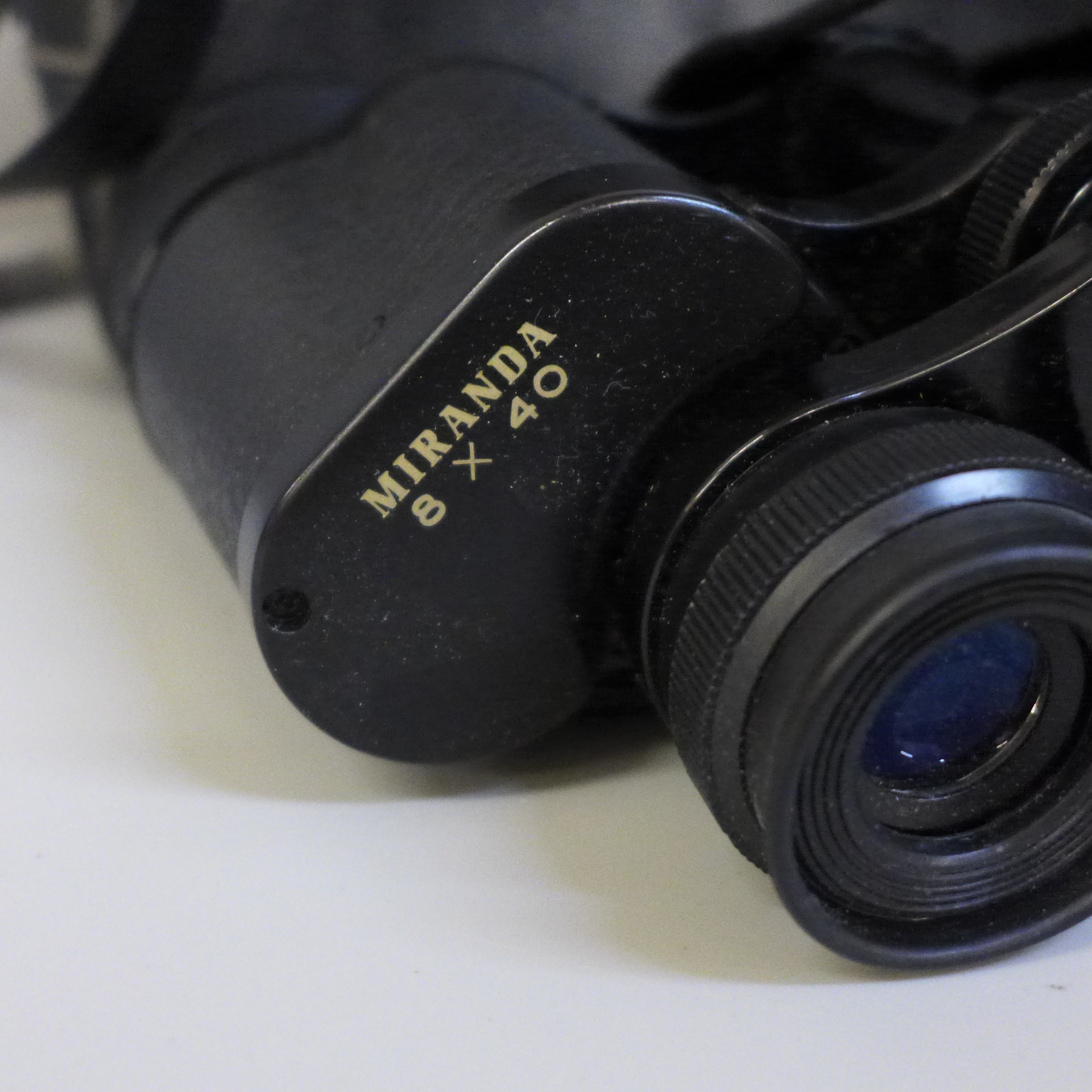 Two pairs of cased binoculars, Swift No. 721 8 x 40 and Miranda wide angle 8 x 40 - Image 2 of 2