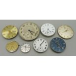 A collection of watch movements, Bucherer, Longines Flagship, a lady's Jaeger-Le Coultre and Omega