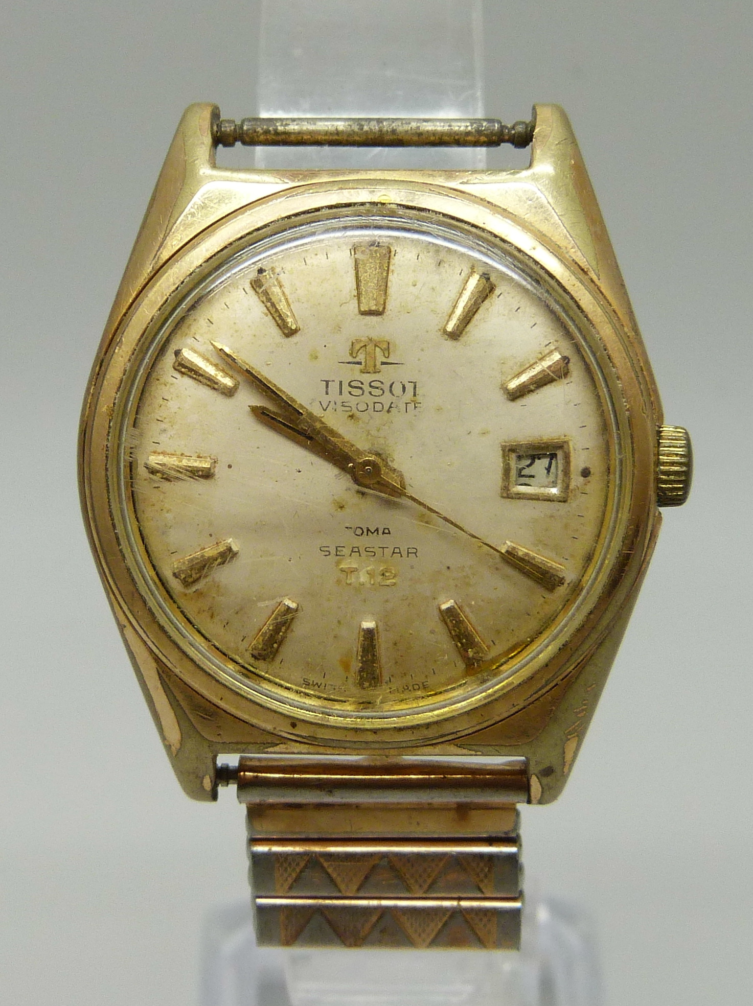 A gentleman's Tissot Visodate wristwatch