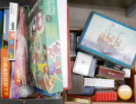 A collection of vintage games and tins **PLEASE NOTE THIS LOT IS NOT ELIGIBLE FOR IN-HOUSE POSTING