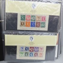 Stamps; an album of GB presentation packs (40)