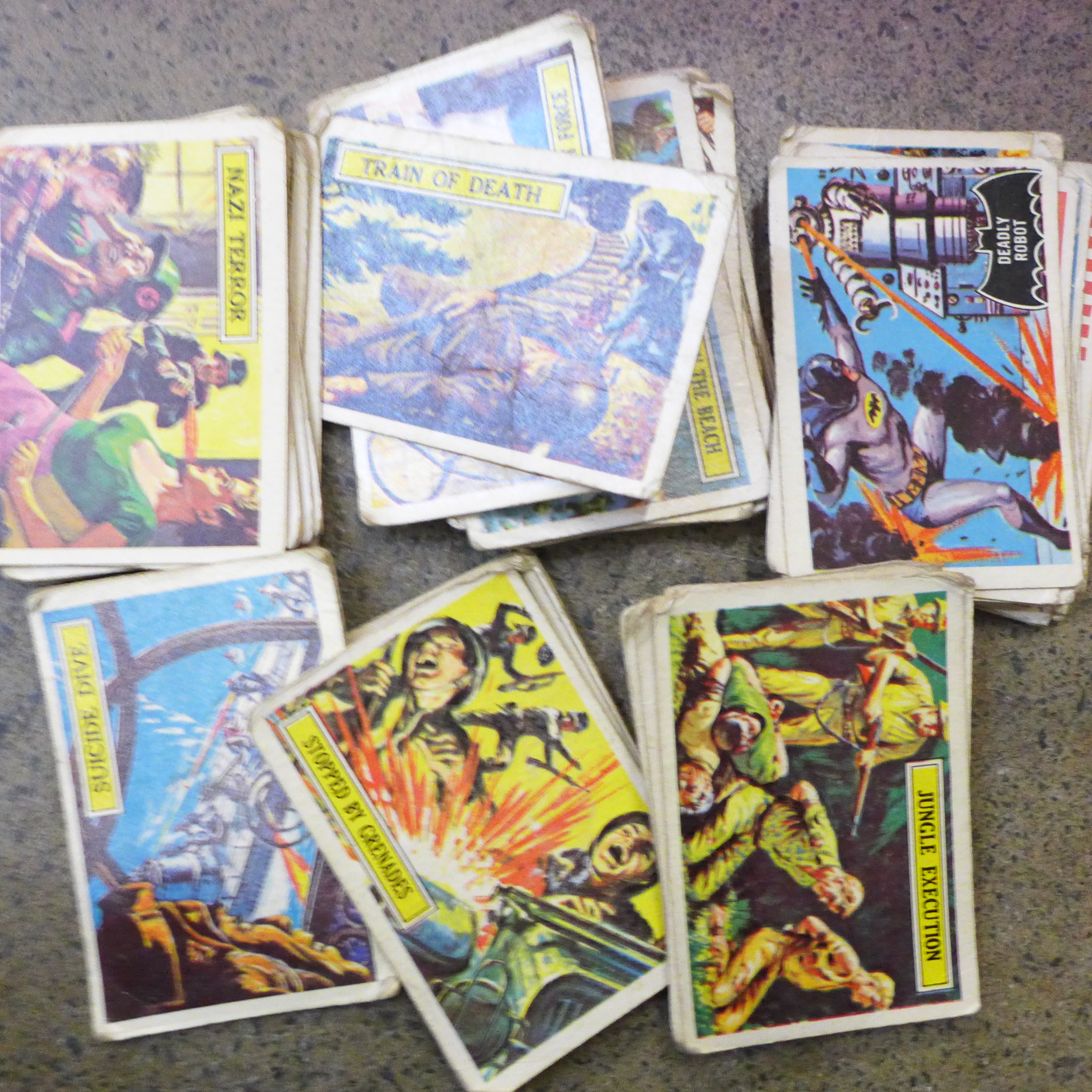 Gum cards and tea cards including A&BC Battle, Batman, Thunderbirds, Man from UNCLE and over 300 - Image 6 of 6