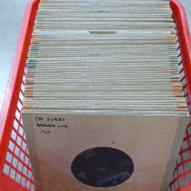 A collection of 1950s/1960s 7" singles (78 in total)