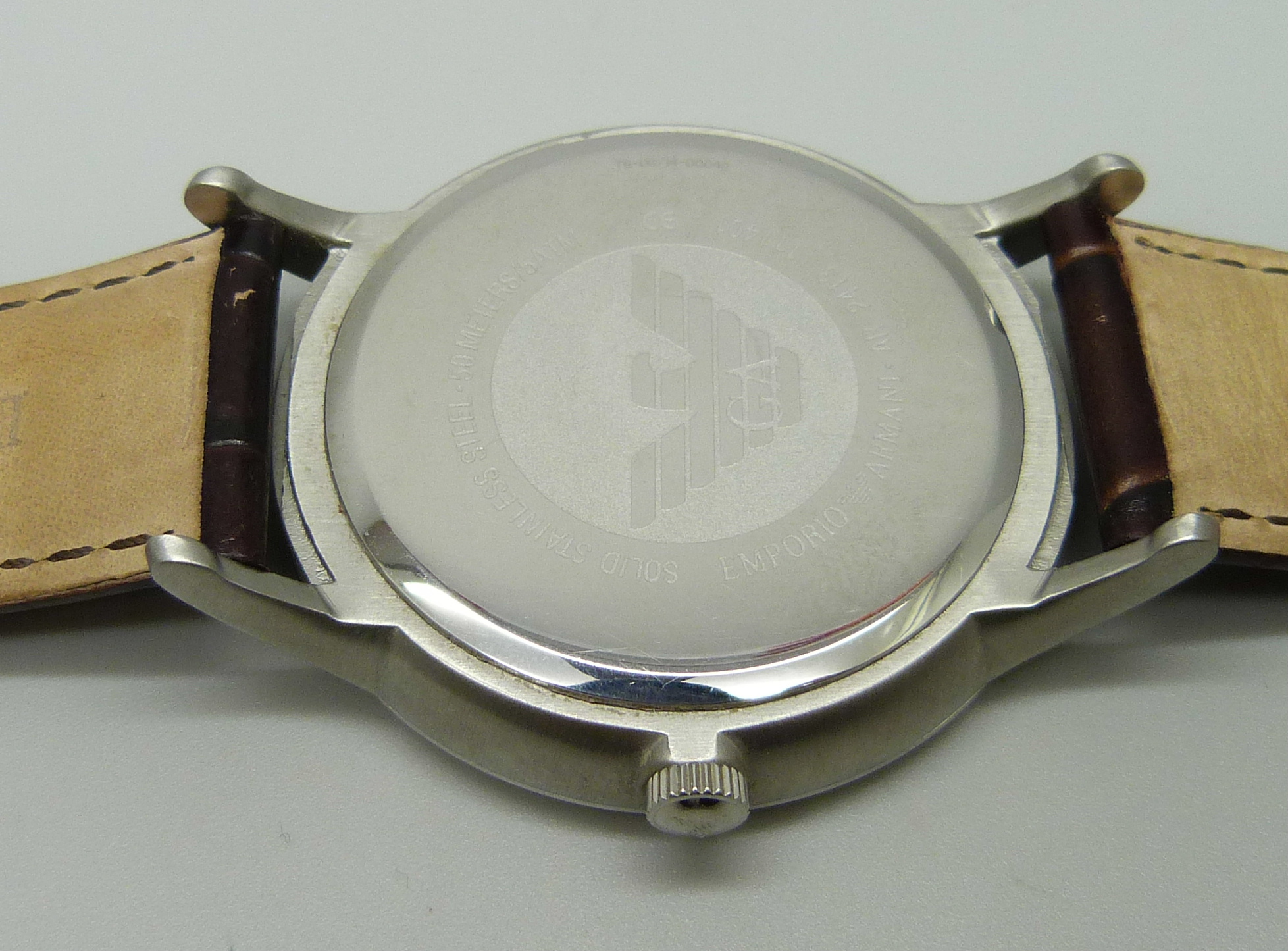 A gentleman's Emporio Armani wristwatch - Image 4 of 5