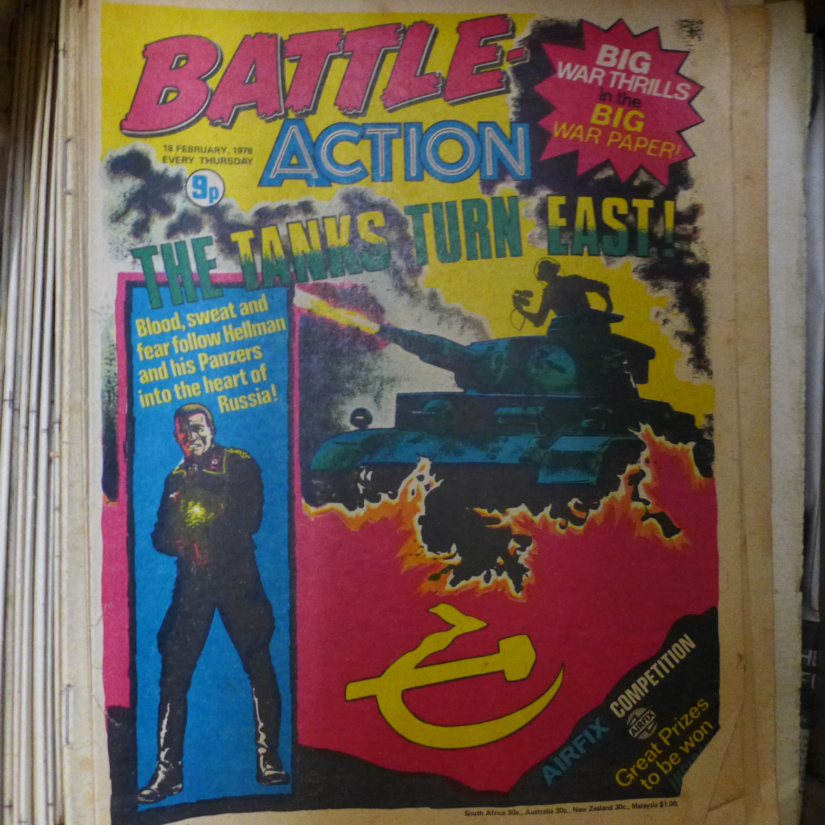 Approximately 130 vintage War and other comics - Image 4 of 5