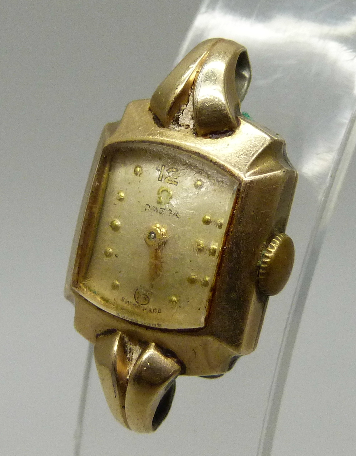 A lady's Omega wristwatch head - Image 2 of 4