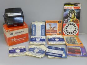 A boxed Viewmaster and reels