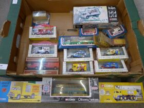 Mixed die-cast model vehicles including Corgi The Beatles and Collection of Rupert the Bear (17)