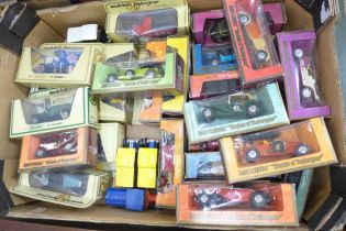 A large collection of over 30 Matchbox Models of Yesteryear