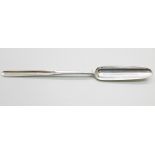 A George III silver marrow scoop, London 1801, 48g