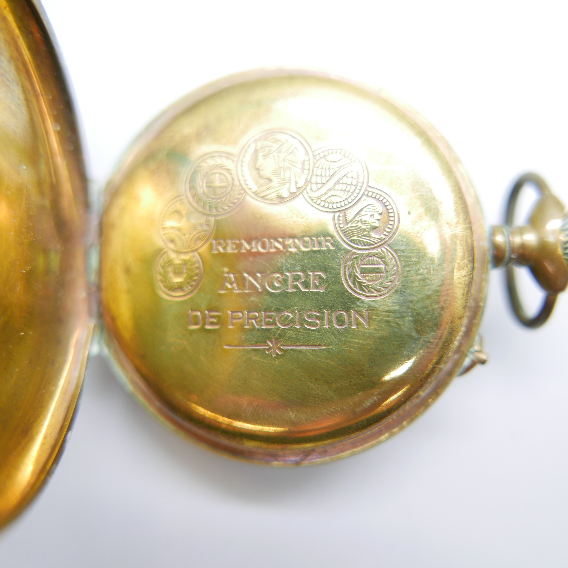A collection of pocket watches including Ingersoll and Ajax, (7) - Image 8 of 9