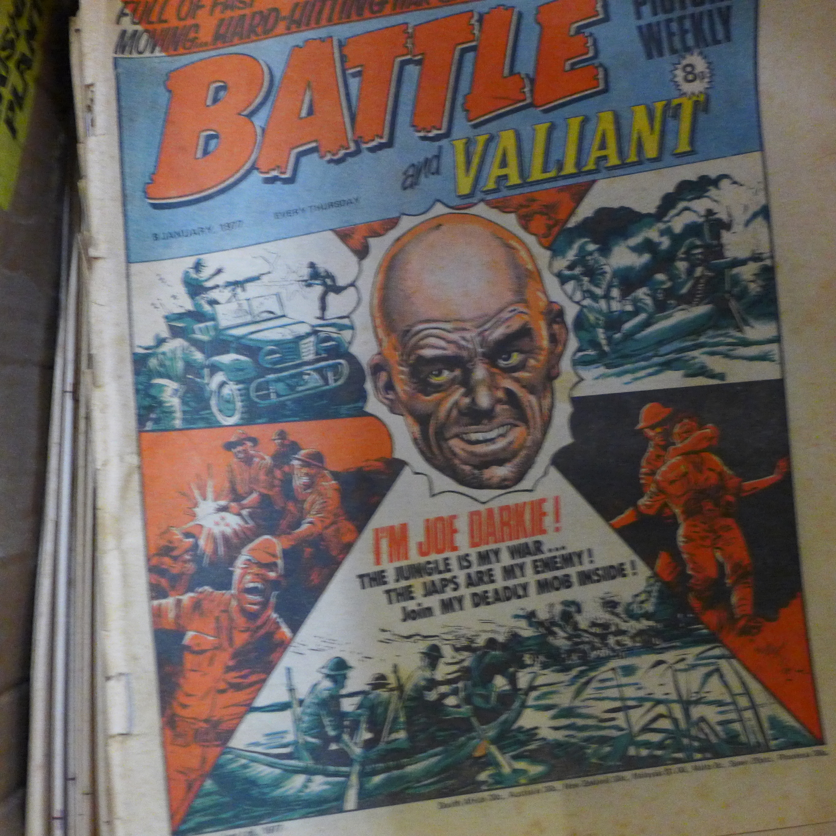 Approximately 130 vintage War and other comics - Image 5 of 5