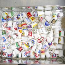 A collection of ceramic advertising thimbles **PLEASE NOTE THIS LOT IS NOT ELIGIBLE FOR IN-HOUSE