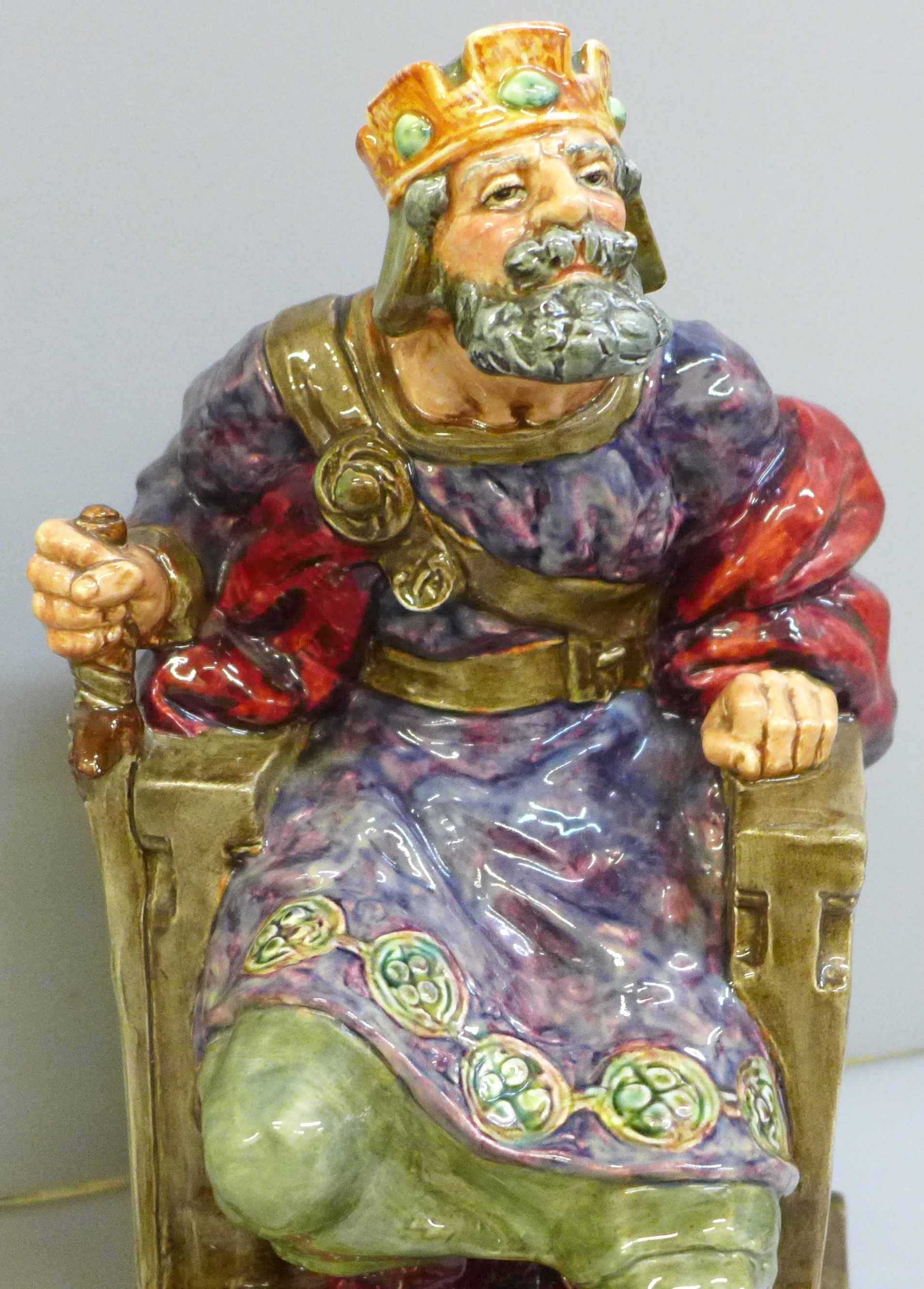 A Royal Doulton figure, The Old King, H2134 - Image 2 of 4