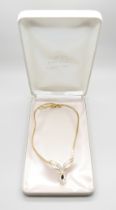 A vintage Attwood & Sawyer necklace, in original box