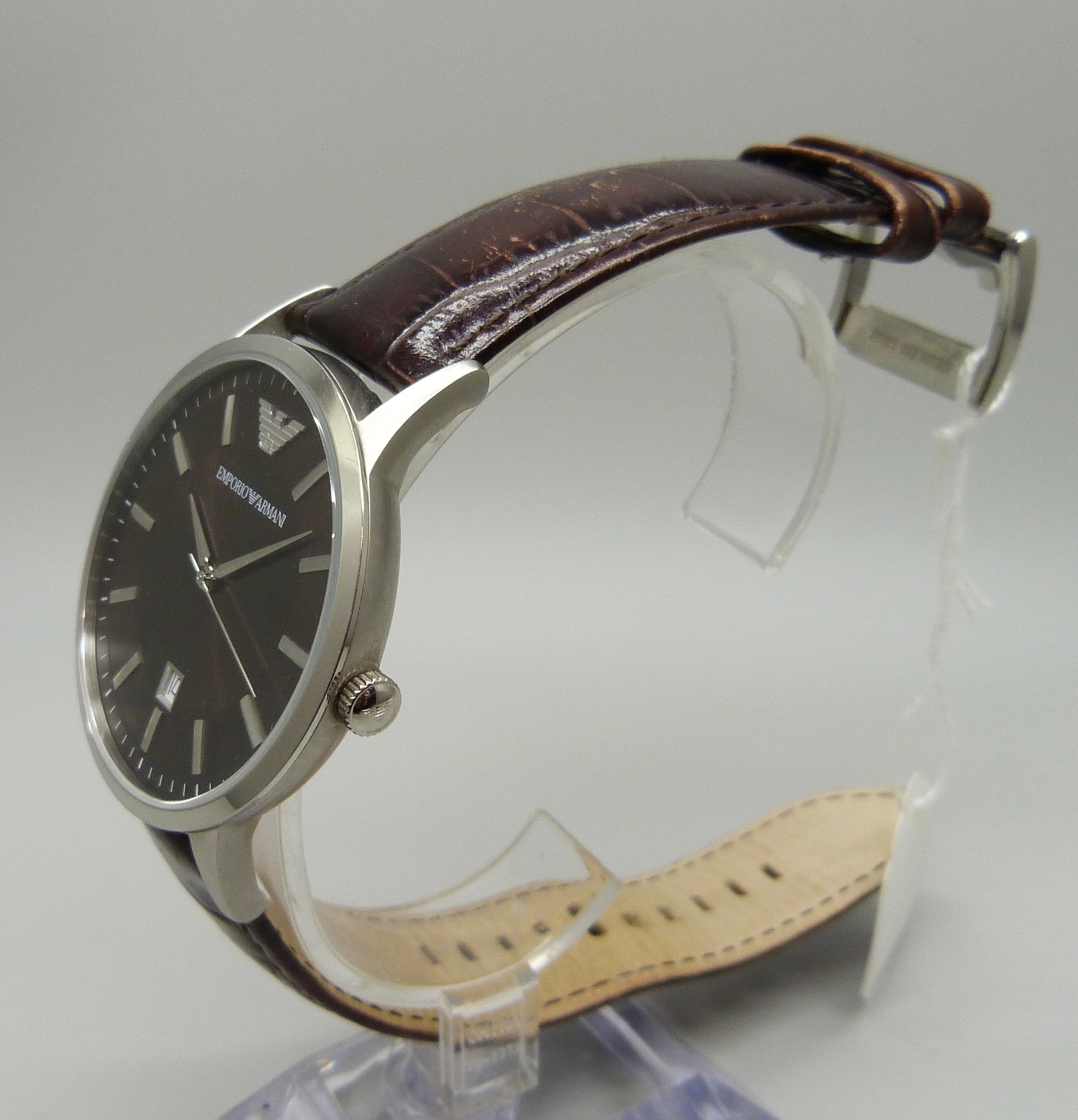 A gentleman's Emporio Armani wristwatch - Image 2 of 5