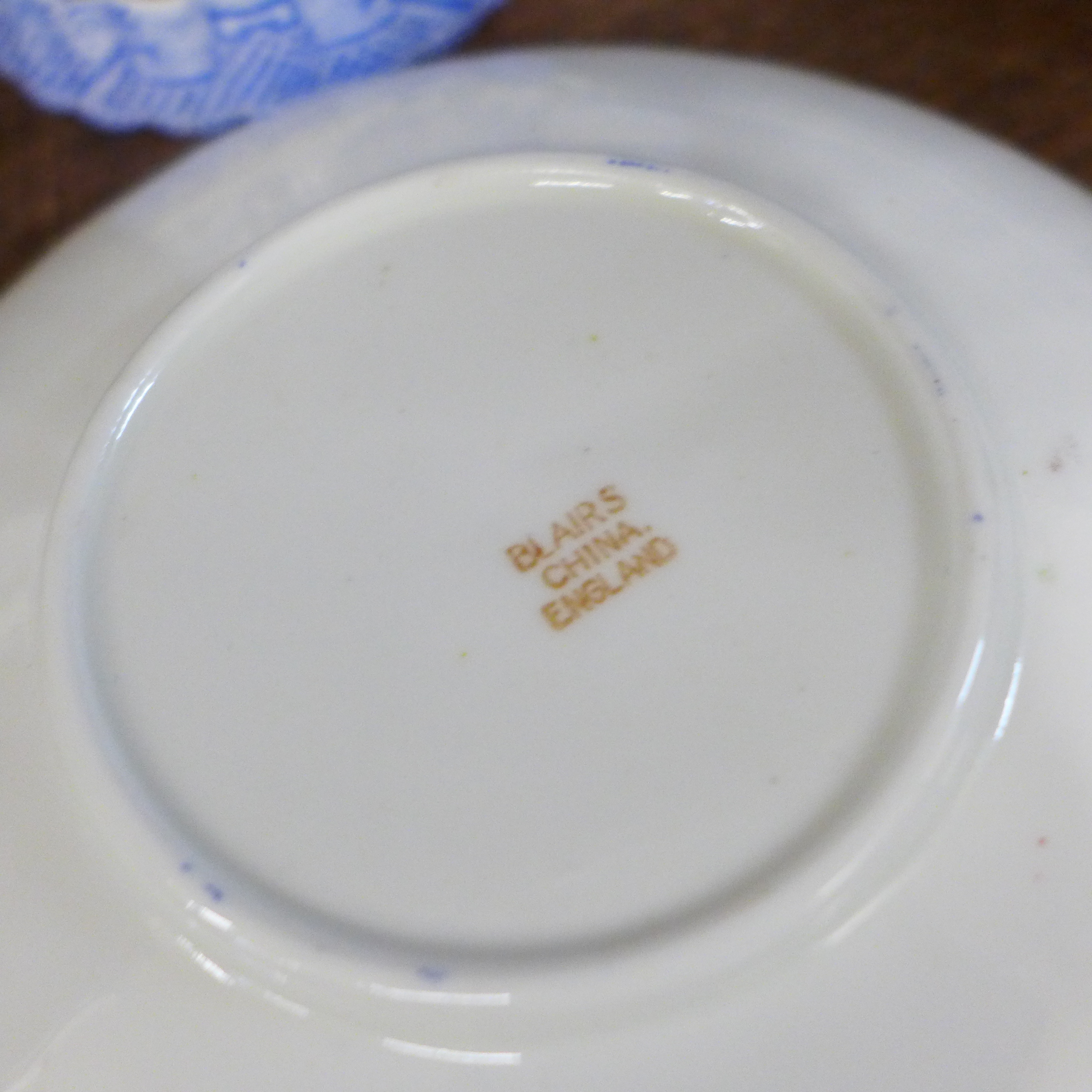 A collection of early Aynsley blue and white china and three Blairs china trios **PLEASE NOTE THIS - Image 5 of 5