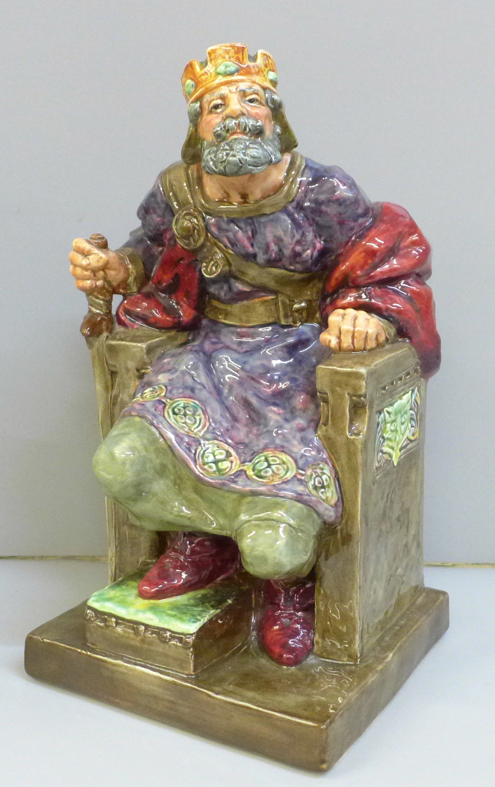 A Royal Doulton figure, The Old King, H2134