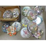 Three sets of collectors plates with certificates **PLEASE NOTE THIS LOT IS NOT ELIGIBLE FOR IN-