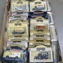 A collection of thirty model vehicles, Days Gone and Vanguards